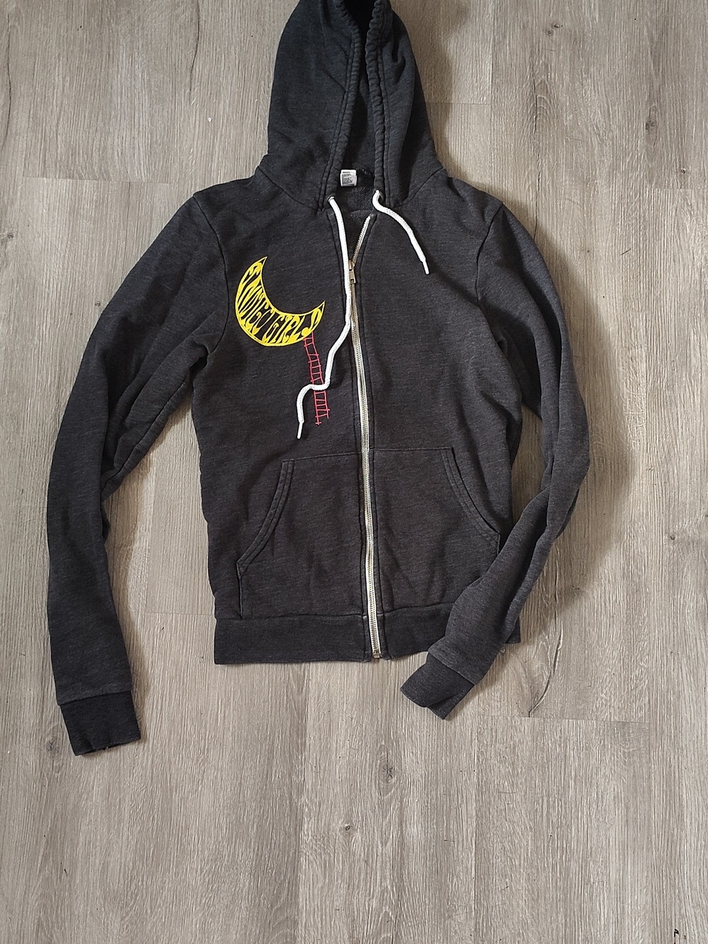 Rare Indigo Girls Dark Grey Hoodie